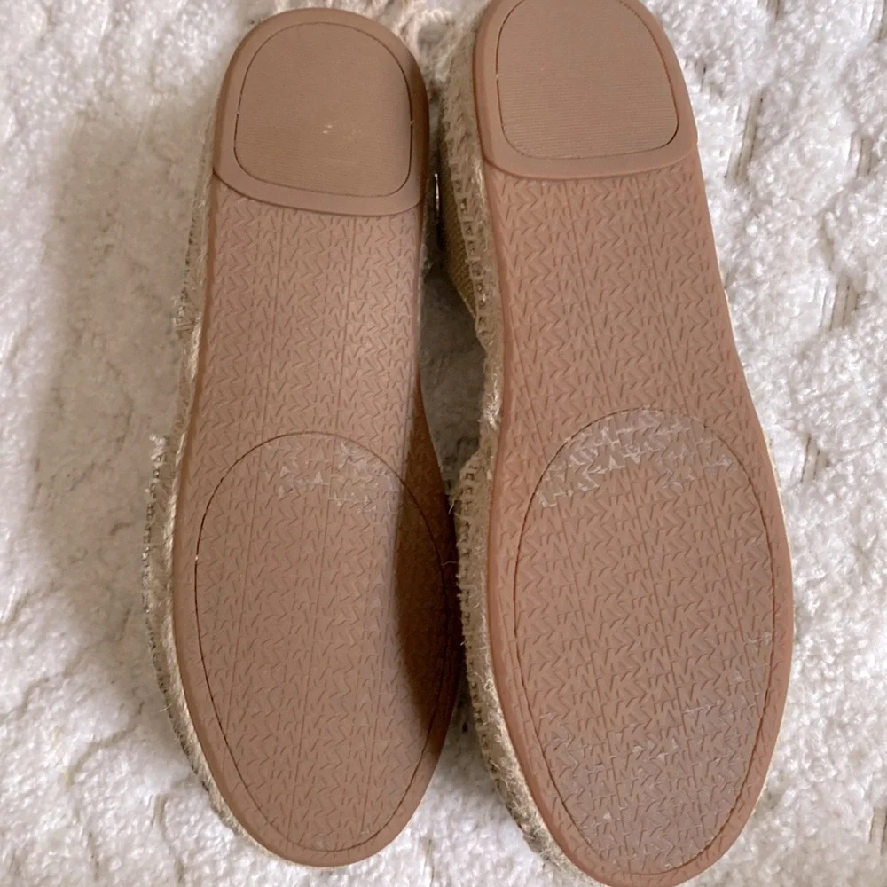 Michael Kors Margie Metallic Espadrilles